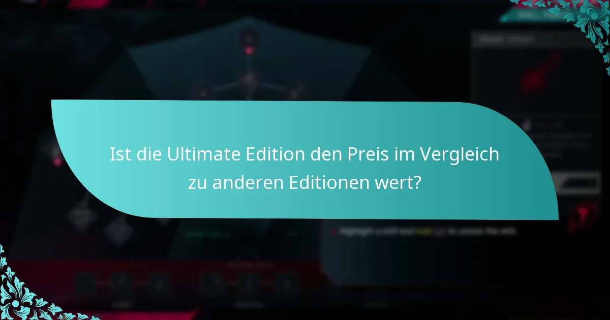 Wie schneidet die Ultimate Edition auf verschiedenen Konsolen ab?